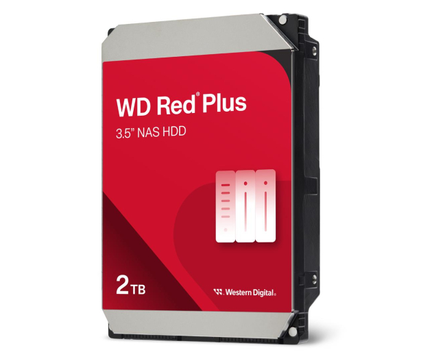 WD WD  Red Plus 2TB 3,5'' WD20EFPX - 1224344 - zdjęcie 2